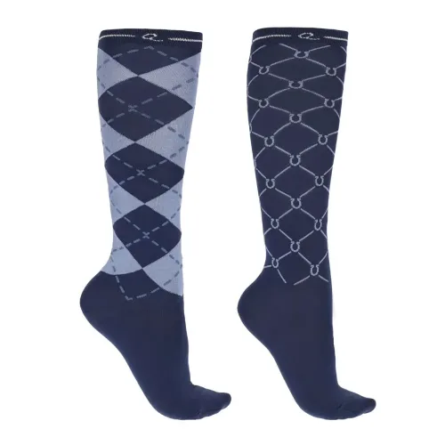 QHP, QHP Kniestrümpfe Classic (2erPack)
