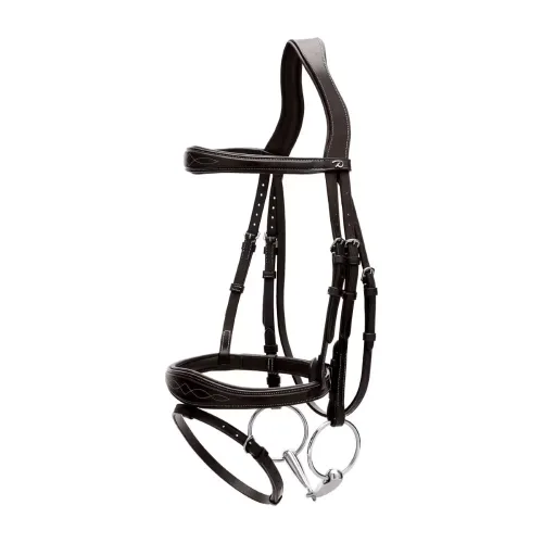 Dyon, Dyon Anatomische Trense mit kombiniertem Reithalfter US Collection