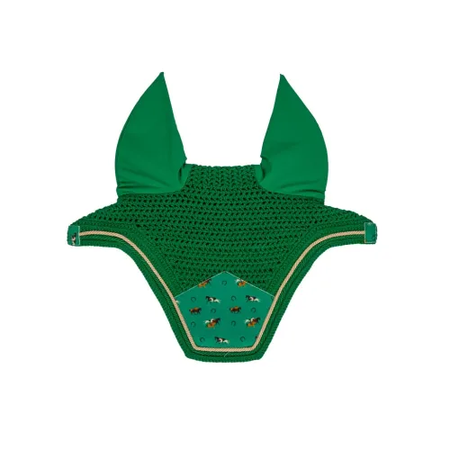 Kentucky Horsewear, Kentucky Horsewear Fliegenmütze Wellington Velvet PferdePrint