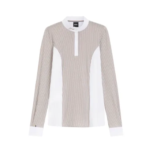 Boss Equestrian, BOSS Equestrian HW 2026 Edora gestreifte Turnierbluse Damen