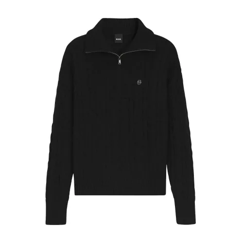 Boss Equestrian, BOSS Equestrian HW 2026 Ella Zip Strickpullover Damen