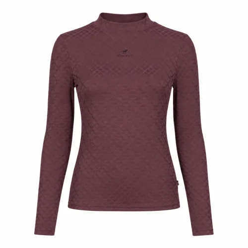 Cavallo CAVALDELMA Jaquard Stehkragenshirt 3DArtwork Damen