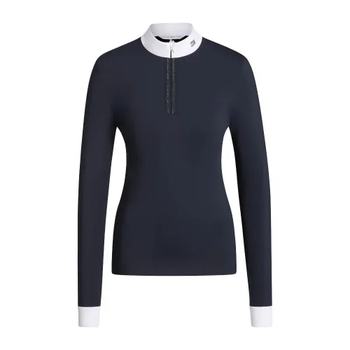 Tommy Hilfiger Equestrian, Tommy Hilfiger Equestrian Monica Rhinestone Turniershirt Damen