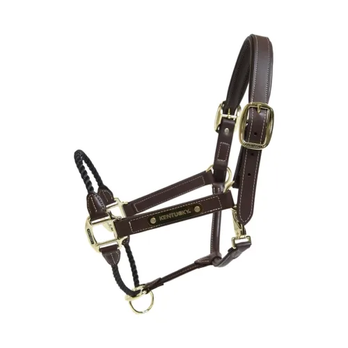 Kentucky Horsewear, Kentucky Horsewear Leder Halfter rope