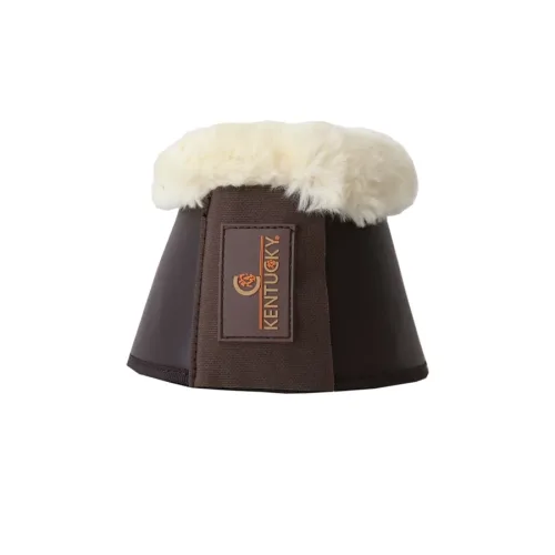 Kentucky Horsewear, Kentucky Horsewear Leder Sheepskin Hufglocken