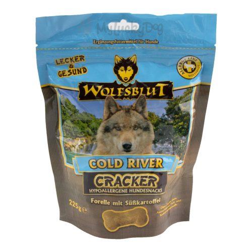 Wolfsblut, WOLFSBLUT Cracker 225g Cold River