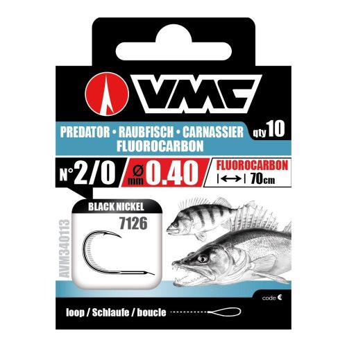 VMC, VMC Raubfisch 7126 BN Fluoro - gebundene Haken