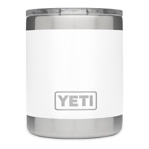 Yeti, YETI RAMBLER 10 OZ LOWBALL White - Trinkbecher