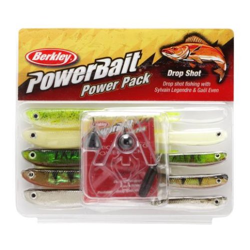 Berkley, Berkley Powerbait Drop Shot Fishing Kit - Gummiköder