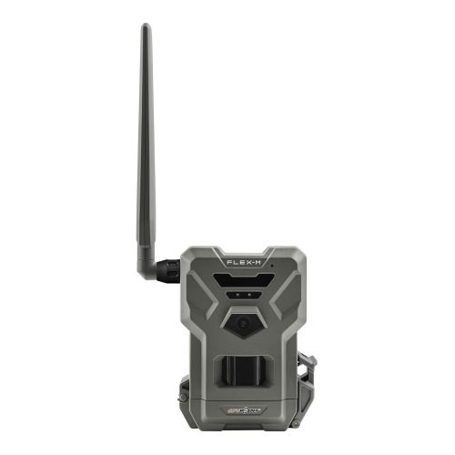 Spypoint, Spypoint FLEX-M Wildkamera 28 Megapixel Tonaufzeichnung, 4G Bildübertragung, GSM-Modul Grau-Grün (matt)
