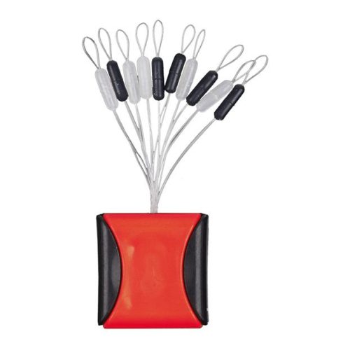 Stucki Fishing, Stucki Fishing Silikonstopper transparent/schwarz
