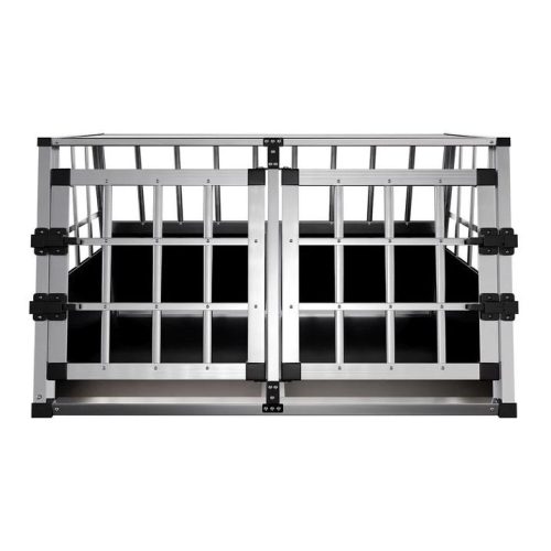 Hauptner Hundetransportbox aus Aluminium Grösse L-X