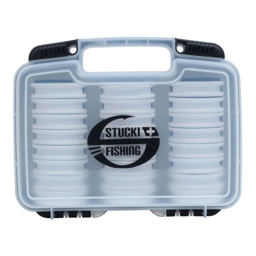 Stucki Fishing, Stucki Fishing Box mit 24 grossen Hegenenwickler - Hegenenbox