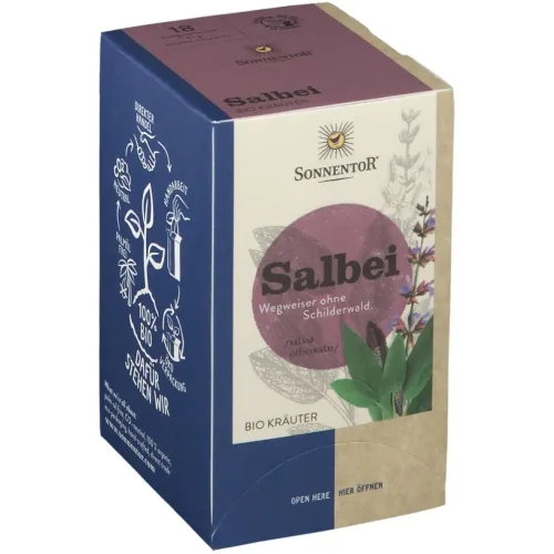SONNENTOR, SONNENTOR Salbei Bio Kräuter-Tee (18 Beutel)