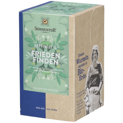 SONNENTOR, Sonnentor Happiness Is Frieden Finden Bio Kräuter Weißtee (18x1.5g)
