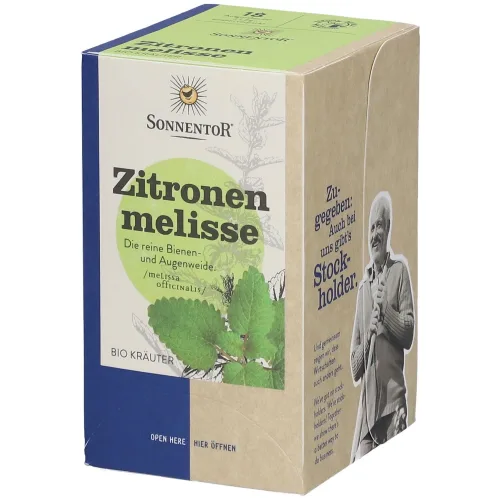 SONNENTOR, Sonnentor Zitronenmelisse Tee BIO (18 Stk)