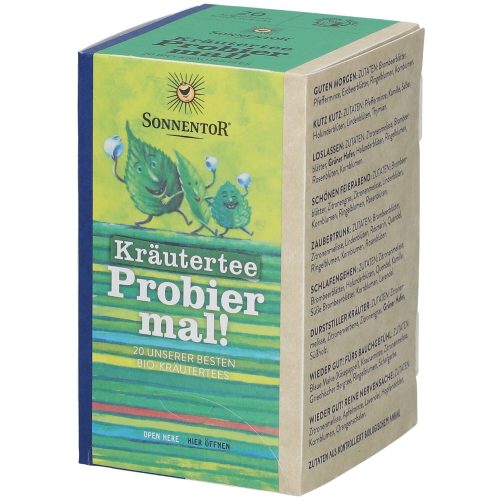 SONNENTOR, Sonnentor Bio Kräutertee Probier Mal! (20 Stk)