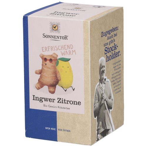 SONNENTOR, Sonnentor Ingwer Zitronen Tee Bio (18x1.8g)