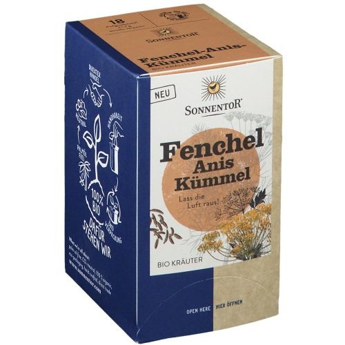 SONNENTOR, Sonnentor Fenchel Anis Kümmel Bio Kräutertee (18x1.7g)
