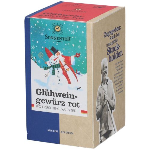 SONNENTOR, SONNENTOR Glühweingewürz rot (18 Stk)