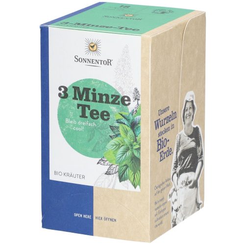 Sonnenkorn, SONNENTOR 3-Minze Tee Bio (18x1.2g)