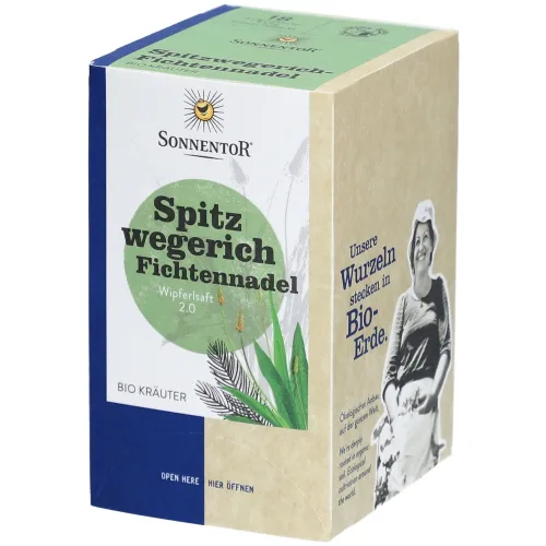 SONNENTOR, Sonnentor Spitzwegerich-Fichtennadel Kräutertee (18 Beutel)
