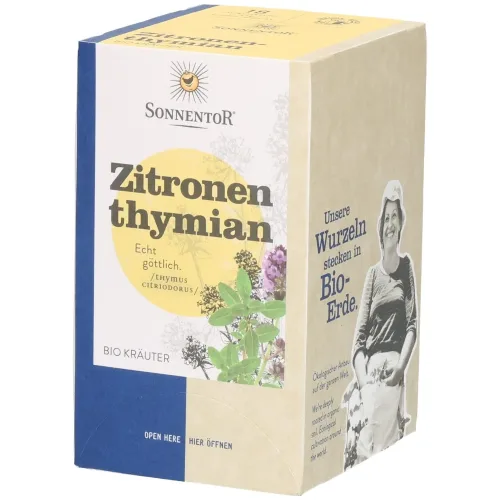 SONNENTOR, Sonnentor Zitronenthymian Kräutertee (18 Beutel)