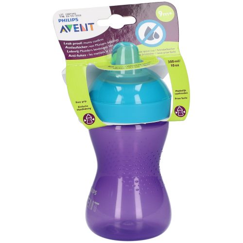 Avent, Avent - Trinklernflasche, 9M, Violett