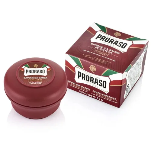undefined, Proraso Red Line Shaving Soap Rasierseife Coarse/Nourishing 150 ml