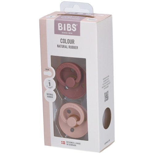BIBS, 2er-Pack Colour Schnuller Latex, 0-6M