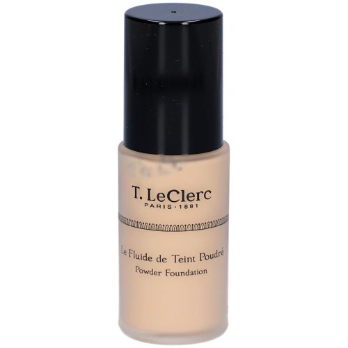 T.LeClerc, T.LeClerc Powdery Complexion Fluid Creme Foundation 30 ml Nr. 01 - Ivoire Mat