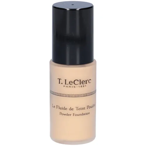 T.LeClerc, T.LeClerc Powdery Complexion Fluid Creme Foundation 30 ml Nr. 03 - Beige Sable Mat