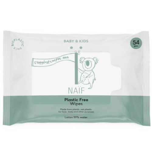 NAÏF, Naïf Kunststofffreie Baby-Feuchttücher (54 Stk)