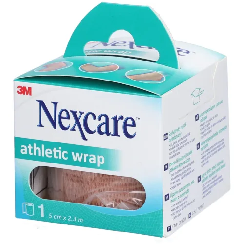3M Nexcare, 3M Nexcare Athletic Wrap hautfarben, 5cmx2.3m (1 Stk)