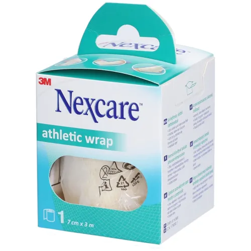 3M Nexcare, 3M Nexcare Athletic Wrap 7cmx3m weiss (1 Stk)