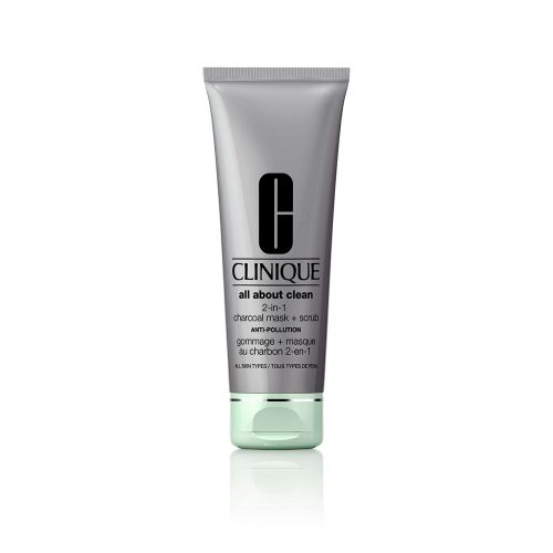 Clinique, Clinique - All About Clean Charcoal Scrub + Mask Anti-Pollution, 100  ml