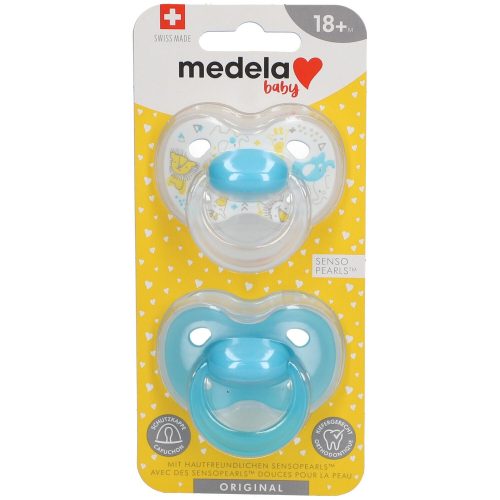medela, Medela Baby Schnuller Original Boy, 18+ Monate (2 Stk)
