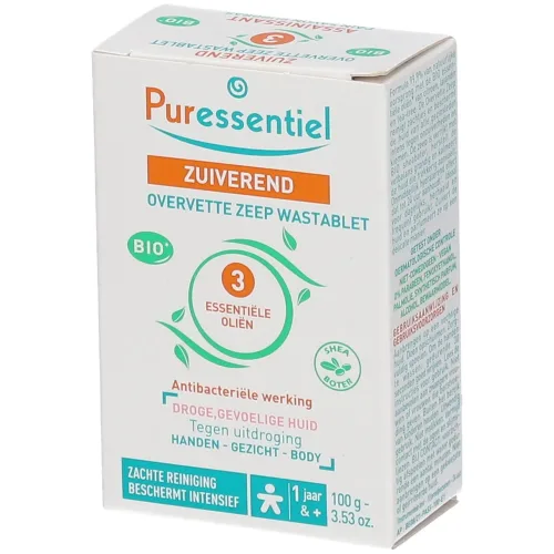Puressentiel, PURESSENTIEL Rückfettende Seifenstück (100g)