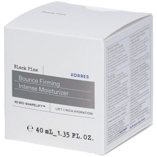 Korres, KORRES BLACK PINE Bounce Firming Intense Moisturizer Gesichtscreme 40 ml