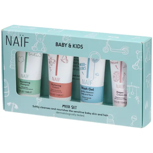 NAÏF, NAÏF -  The Mini Travel Set (4x15ml), One Size
