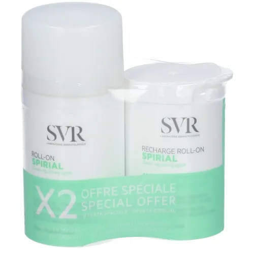 SVR, SVR Spirial Lotion Roll-on + Refill 50 ml