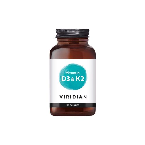 Viridian, Viridian Vitamin D3 & K2 90 caps