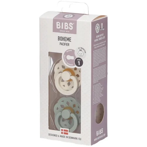 BIBS, BIBS - Schnuller, Boheme, 0-6M, Grün