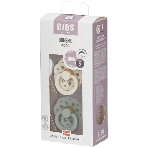 BIBS, BIBS - Schnuller, Boheme, 6-18M, Grün