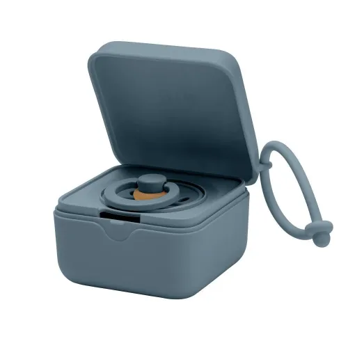 BIBS, BIBS - Schnuller, Schnullerbox One Size, Blau