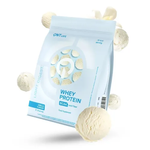 QNT, QNT Light Digest Whey Vanilla 500 g Proteinpulver Weiss, Herren, Größe: 0