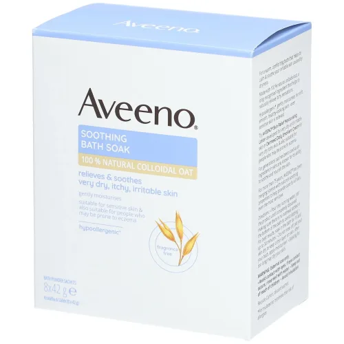 Aveeno, Aveeno Beruhigender Badezusatz (8x42g)