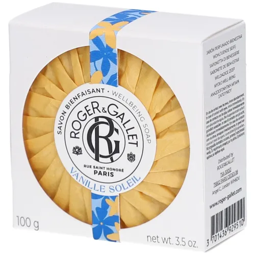 Roger & Gallet, Roger & Gallet - Vanille Soleil Wohlfühl-Seife, 100 g