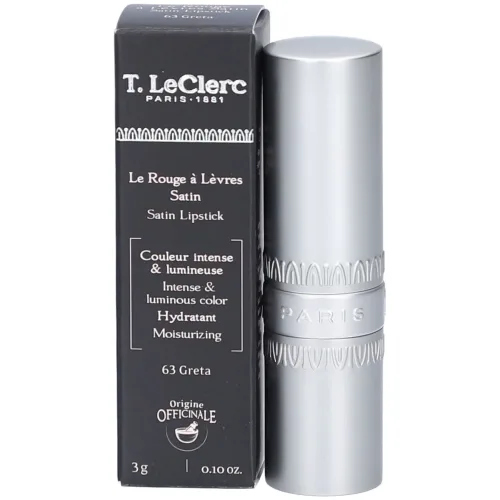 T.LeClerc, T.LeClerc Satin Lipstick Lippenstift 3 g Nr. 63 - Greta