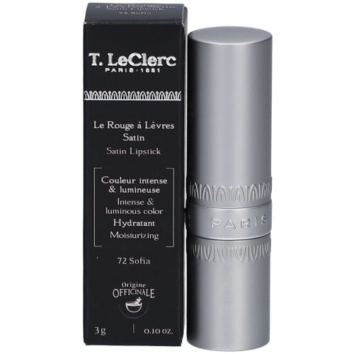 T.LeClerc, T.LeClerc Satin Lipstick Lippenstift 3 g Nr. 72 - Sofia